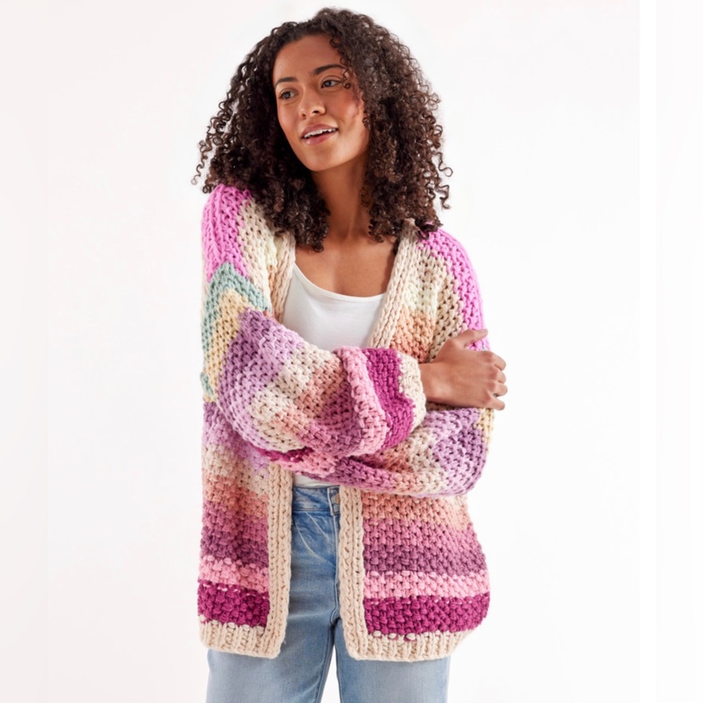 NWT Uncharted Knit Women's Sweater Multi-Color Size S